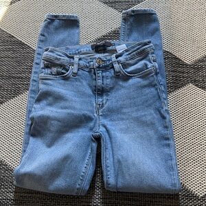 Hudson Jeans Women's Light Blue Distressed Skinny Jeans  Size 25